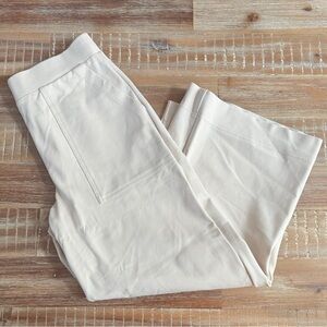 Jones & Co Wide-leg High Waist Cropped Pants Slacks